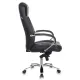 Кресло T-9922SL_Black (Черная кожа). Фото товара с разных ракурсов.