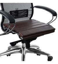 Коврик-чехол для сиденья СSm-25  (25 мм.) коричневая кожа